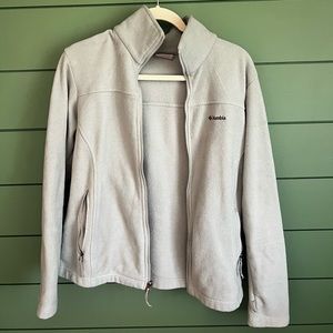 Columbia Fleece Mint Green Jacket